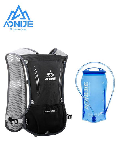 Unisex'S Adjustable Strap Sports Bag with 2L Water Bladder, Sporty Breathable Backpack & Water Bladder for Men & Women, Gym Bag, Sports Clothes Accessories, Golf Bag, Sports Backpack, Sports Bags for Hiking Camping Running