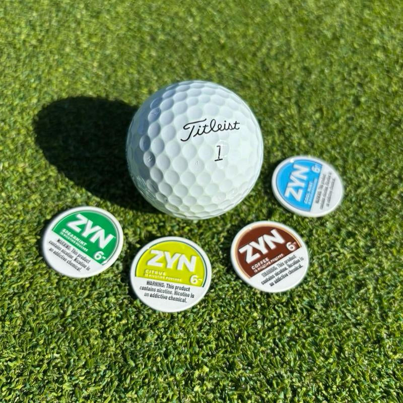 Zyn Golf Ball Marker | Zyn Golf Marker | Upper Decky Golf Ball Marker Funny